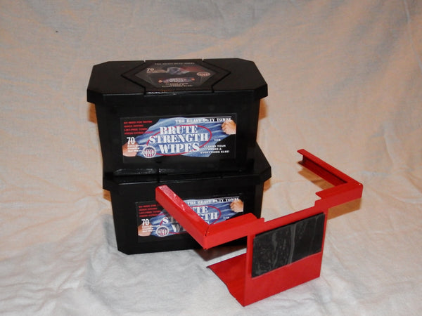 Brute Strength Wipes w/ Bracket (2 Boxes) with BZK Cleans Bold and Mildew