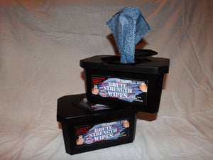 Brute Strength Wipes (2 Boxes) with BZK cleans Mold and Mildew